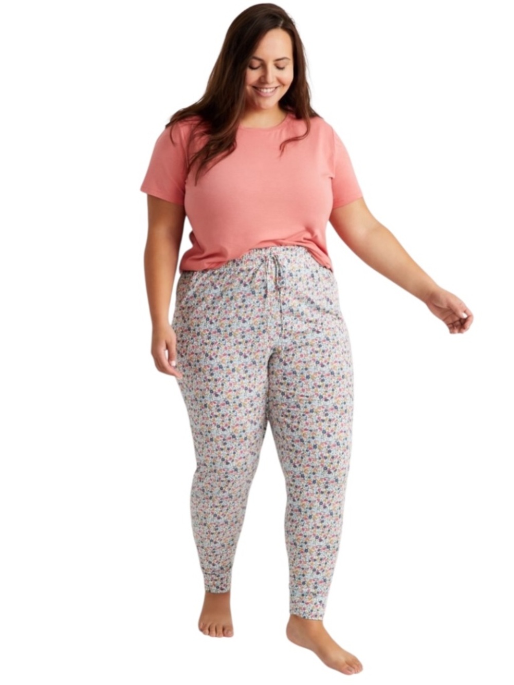 State of Day Pajama Pants Floral Lounge Sleep Soft - NWT